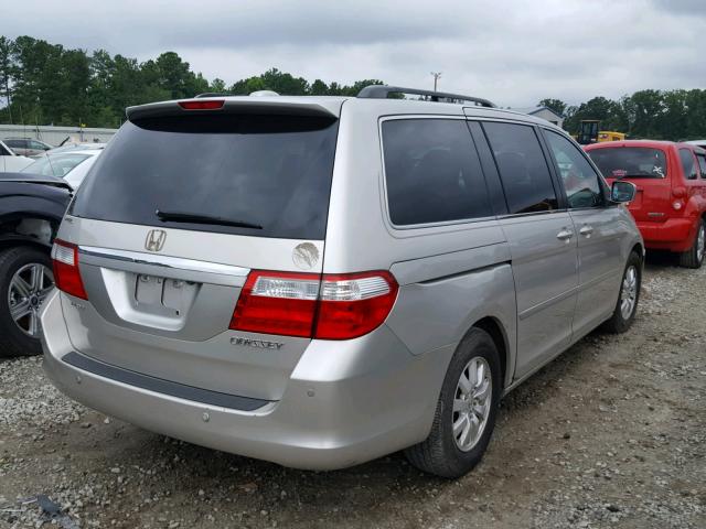 5FNRL38866B051555 - 2006 HONDA ODYSSEY TO SILVER photo 4