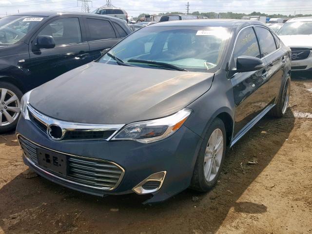 4T1BK1EB0FU167832 - 2015 TOYOTA AVALON XLE BLACK photo 2