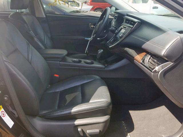 4T1BK1EB0FU167832 - 2015 TOYOTA AVALON XLE BLACK photo 5