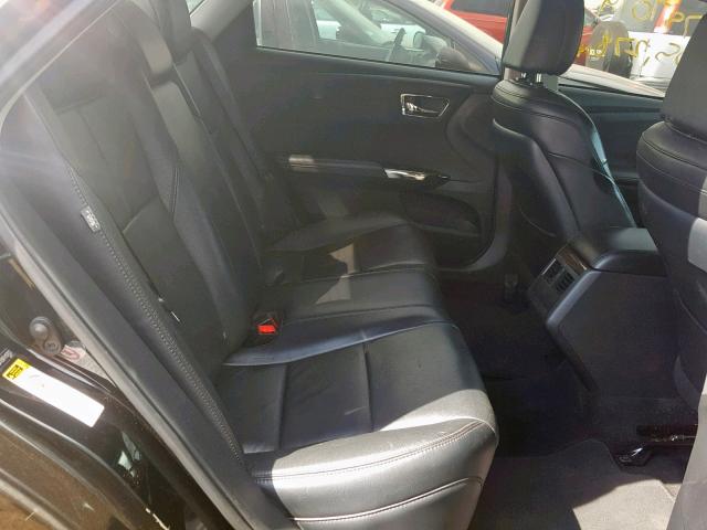 4T1BK1EB0FU167832 - 2015 TOYOTA AVALON XLE BLACK photo 6