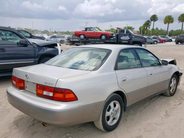 JT8BF22G6V5007606 - 1997 LEXUS ES 300 GOLD photo 4