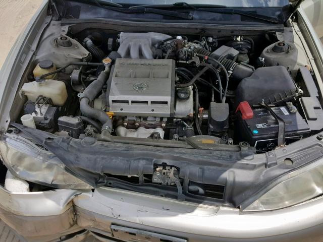 JT8BF22G6V5007606 - 1997 LEXUS ES 300 GOLD photo 7