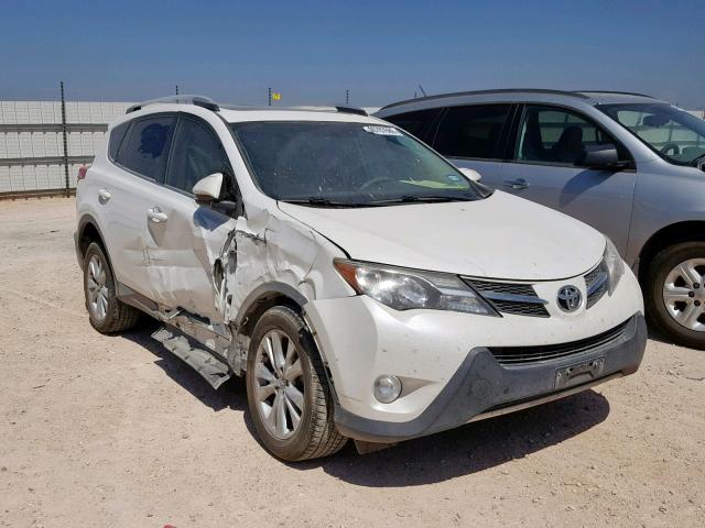 2T3YFREV2DW026045 - 2013 TOYOTA RAV4 LIMIT WHITE photo 1