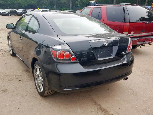 JTKDE167380243657 - 2008 TOYOTA SCION TC შავი ფოტო 3