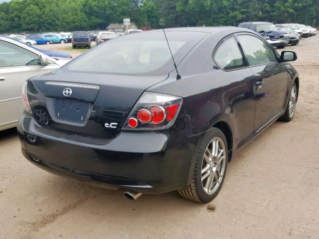 JTKDE167380243657 - 2008 TOYOTA SCION TC შავი ფოტო 4