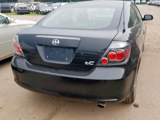 JTKDE167380243657 - 2008 TOYOTA SCION TC შავი ფოტო 9