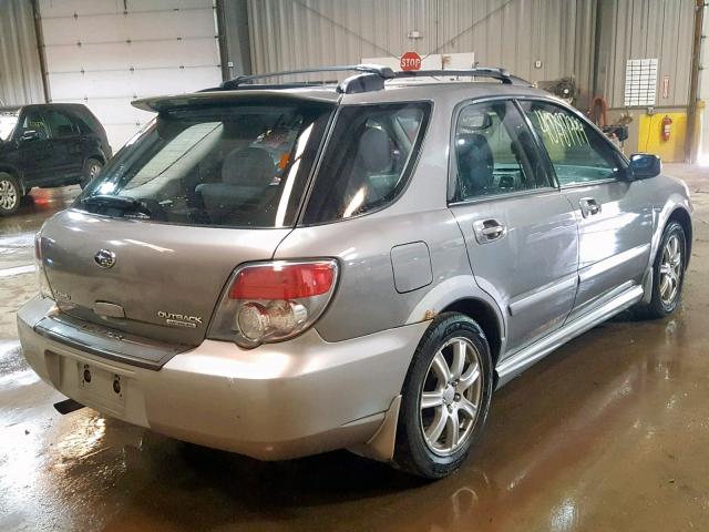 JF1GG68616G801466 - 2006 SUBARU IMPREZA OU SILVER photo 4