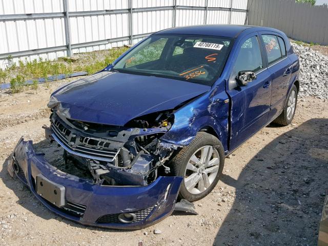 W08AT671885073556 - 2008 SATURN ASTRA XR BLUE photo 2