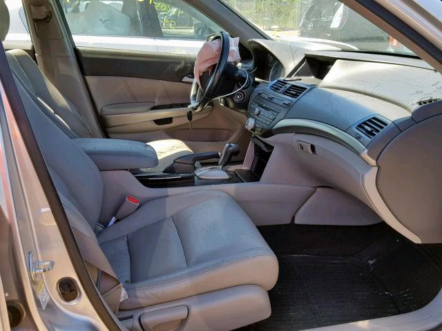 JHMCP26818C064817 - 2008 HONDA ACCORD EXL SILVER photo 5