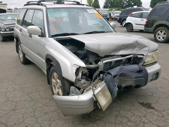 JF1SF65681G704940 - 2001 SUBARU FORESTER S TAN photo 1