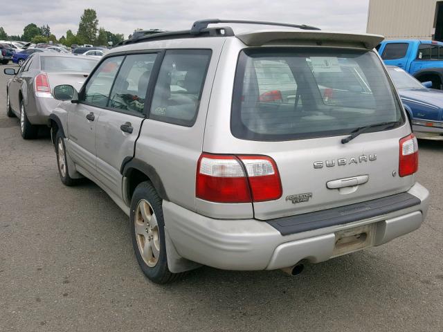 JF1SF65681G704940 - 2001 SUBARU FORESTER S TAN photo 3