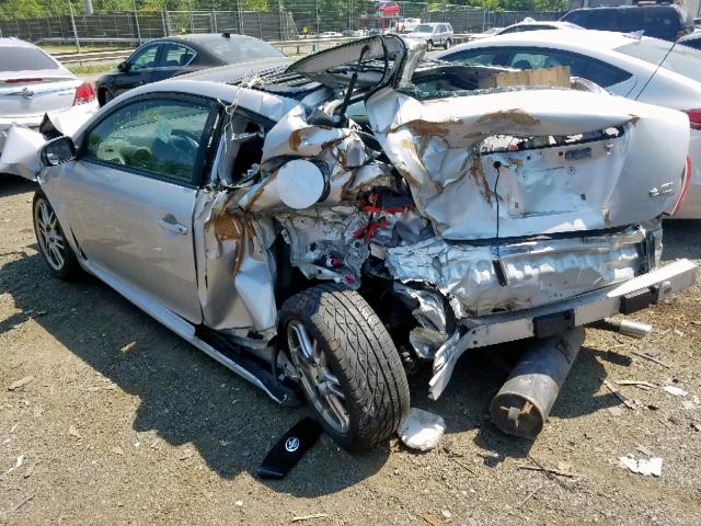 JTKDE177050033463 - 2005 TOYOTA SCION TC ვერცხლისფერი ფოტო 3