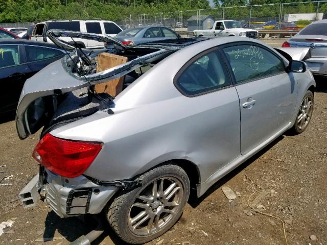 JTKDE177050033463 - 2005 TOYOTA SCION TC ვერცხლისფერი ფოტო 4