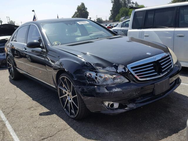 WDDNG71X07A079900 - 2007 MERCEDES-BENZ S 550 BLACK photo 1