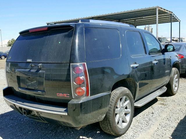 1GKFK63837J272043 - 2007 GMC YUKON DENA BLACK photo 4