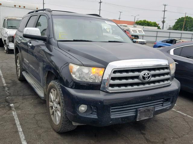 5TDBY67A49S023746 - 2009 TOYOTA SEQUOIA PL BLACK photo 1