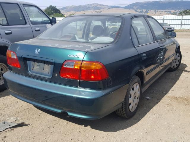 2HGEJ661XYH562146 - 2000 HONDA CIVIC BASE 绿色 照片 4