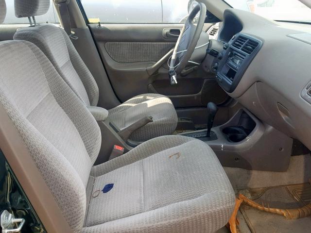 2HGEJ661XYH562146 - 2000 HONDA CIVIC BASE 绿色 照片 5