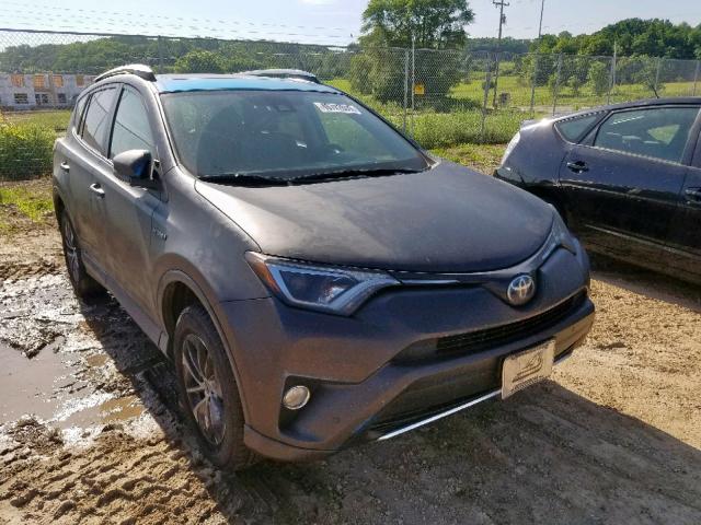 JTMRJREV8GD015085 - 2016 TOYOTA RAV4 HV XL BLACK photo 1