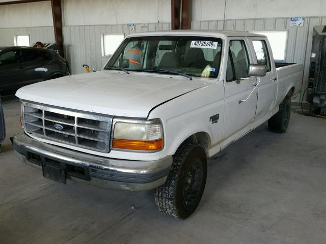 1FTHW25F3VEC89296 - 1997 FORD F250 WHITE photo 2