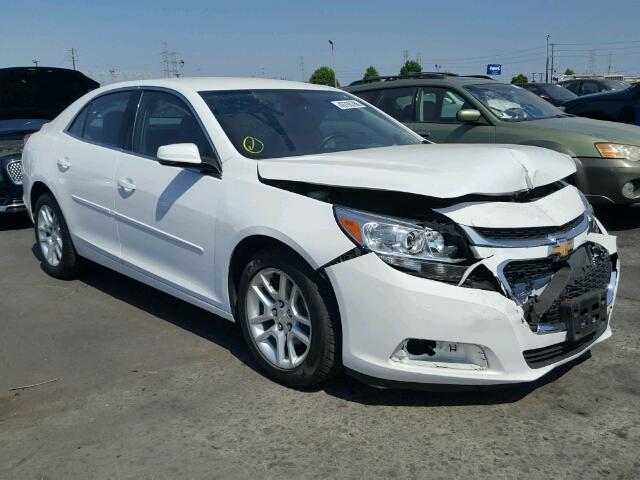 1G11C5SLXFF332753 - 2015 CHEVROLET MALIBU 1LT WHITE photo 1