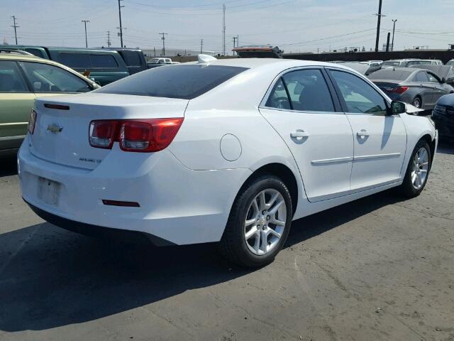 1G11C5SLXFF332753 - 2015 CHEVROLET MALIBU 1LT WHITE photo 4