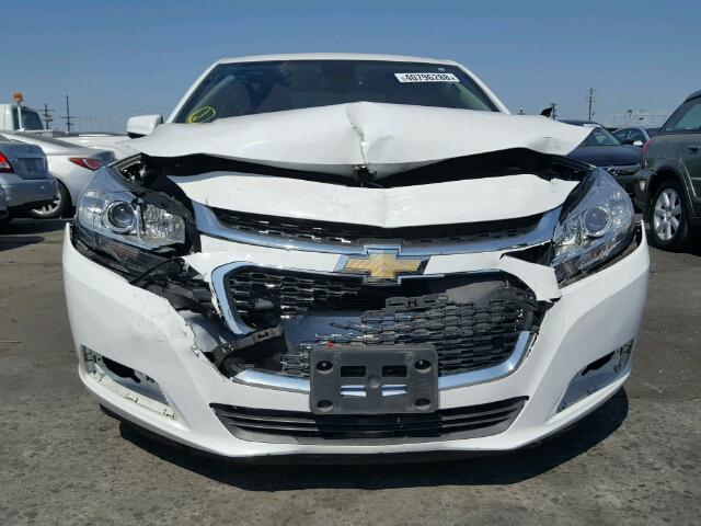 1G11C5SLXFF332753 - 2015 CHEVROLET MALIBU 1LT WHITE photo 9
