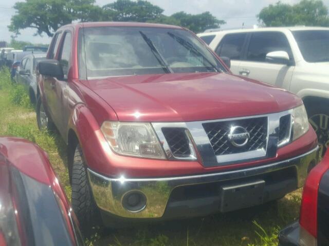 1N6AD07WX9C418402 - 2009 NISSAN FRONTIER C RED photo 1