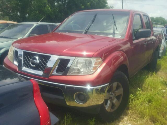 1N6AD07WX9C418402 - 2009 NISSAN FRONTIER C RED photo 2