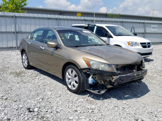 1HGCP36838A024176 - 2008 HONDA ACCORD EXL GOLD photo 1