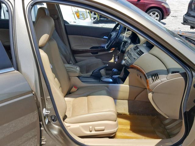 1HGCP36838A024176 - 2008 HONDA ACCORD EXL GOLD photo 5