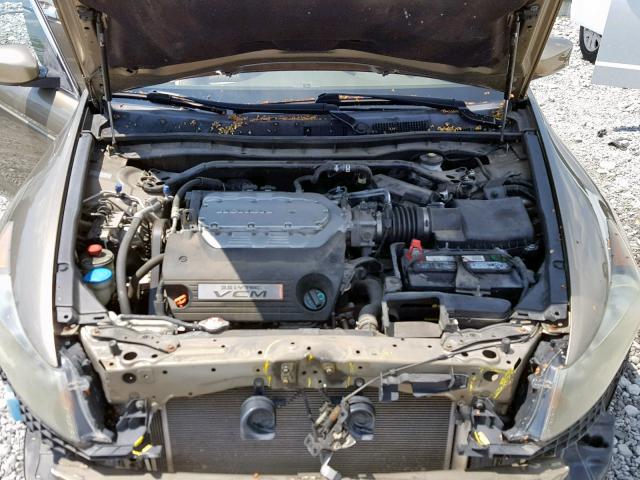 1HGCP36838A024176 - 2008 HONDA ACCORD EXL GOLD photo 7