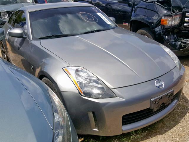 JN1AZ34E55M652987 - 2005 NISSAN 350Z COUPE SILVER photo 1