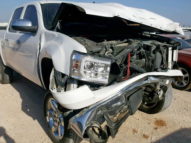 3GTP1VE00DG261860 - 2013 GMC SIERRA C15 WHITE photo 9