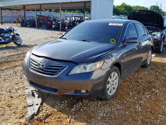 4T1BB46K28U030863 - 2008 TOYOTA CAMRY HYBR GRAY photo 2