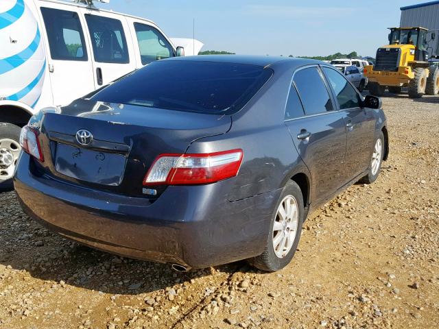 4T1BB46K28U030863 - 2008 TOYOTA CAMRY HYBR GRAY photo 4