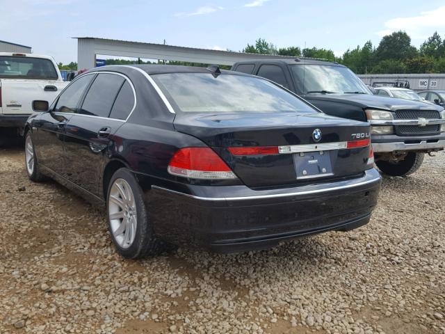 WBAHN03566DD98117 - 2006 BMW 760 LI BLUE photo 3