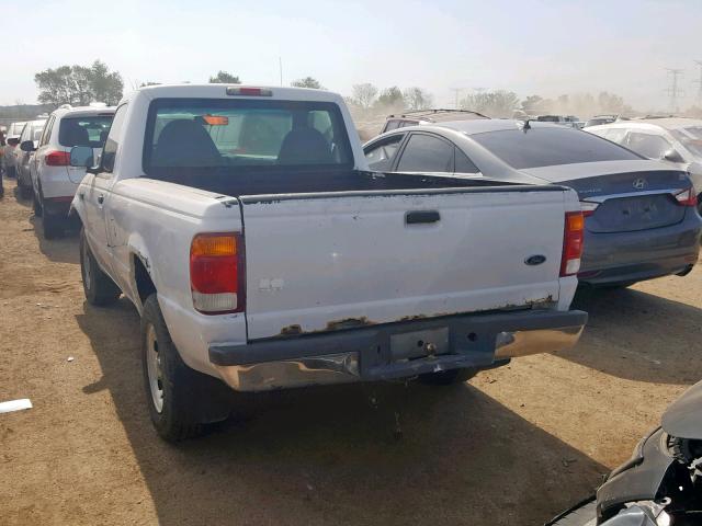 1FTYR10X8XUB62361 - 1999 FORD RANGER WHITE photo 3