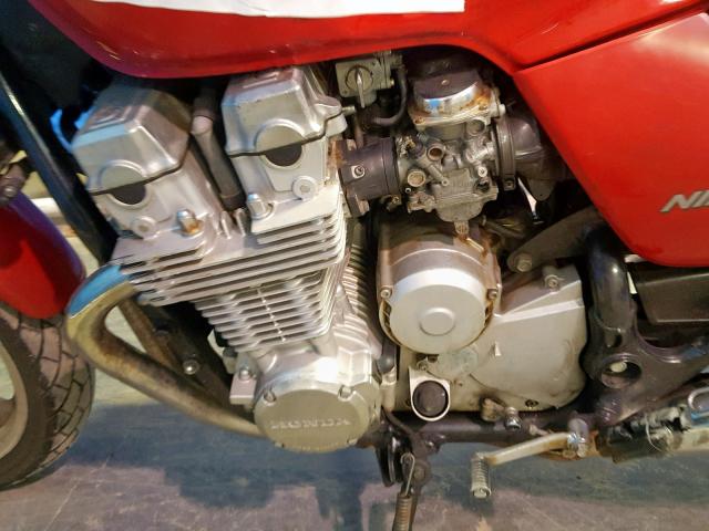 JH2RC3808SM301834 - 1995 HONDA CB750 RED photo 7