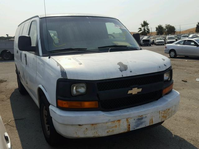 1GCFG15X371100910 - 2007 CHEVROLET EXPRESS G1 WHITE photo 1