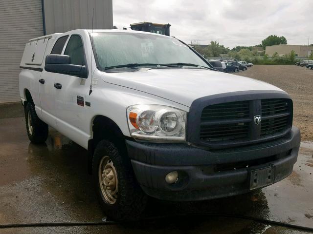 3D7KS28D18G228236 - 2008 DODGE RAM 2500 S WHITE photo 1