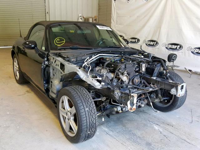 JM1NC25F260115942 - 2006 MAZDA MX-5 MIATA BLACK photo 1