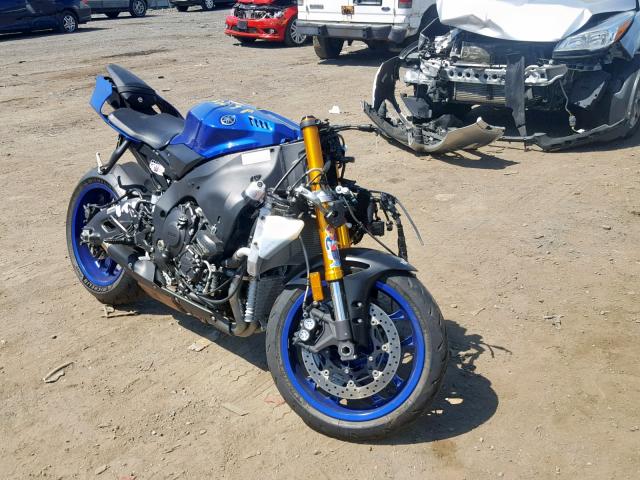 JYARN39E1JA003666 - 2018 YAMAHA YZFR1 BLUE photo 1