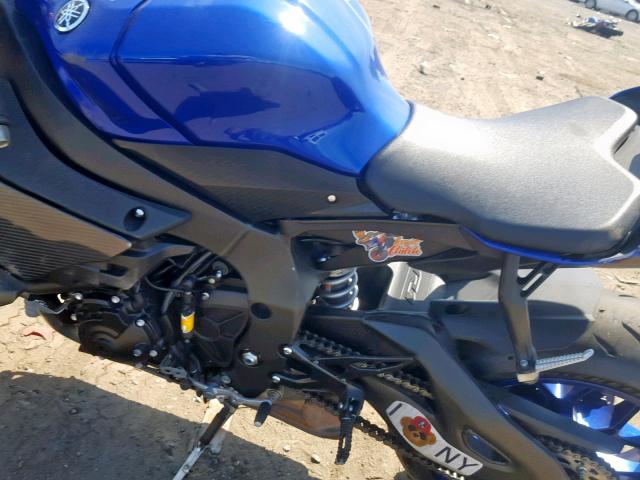 JYARN39E1JA003666 - 2018 YAMAHA YZFR1 BLUE photo 6