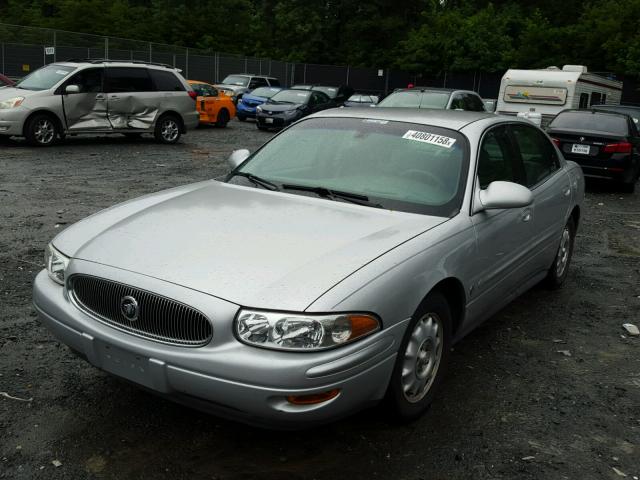 1G4HR54KX2U149427 - 2002 BUICK LESABRE LI SILVER photo 2