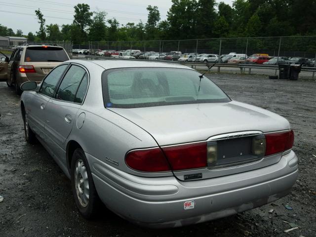 1G4HR54KX2U149427 - 2002 BUICK LESABRE LI SILVER photo 3