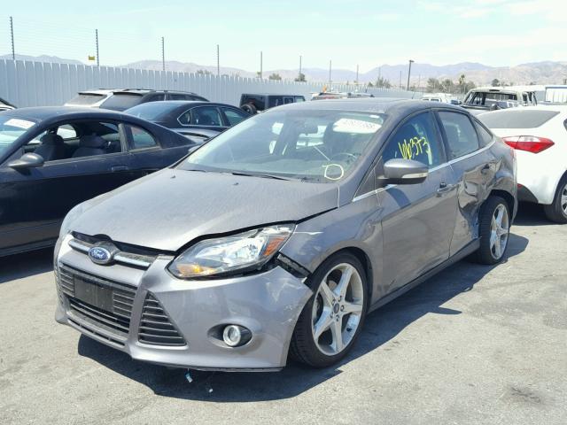 1FADP3J22EL342401 - 2014 FORD FOCUS TITA GRAY photo 2