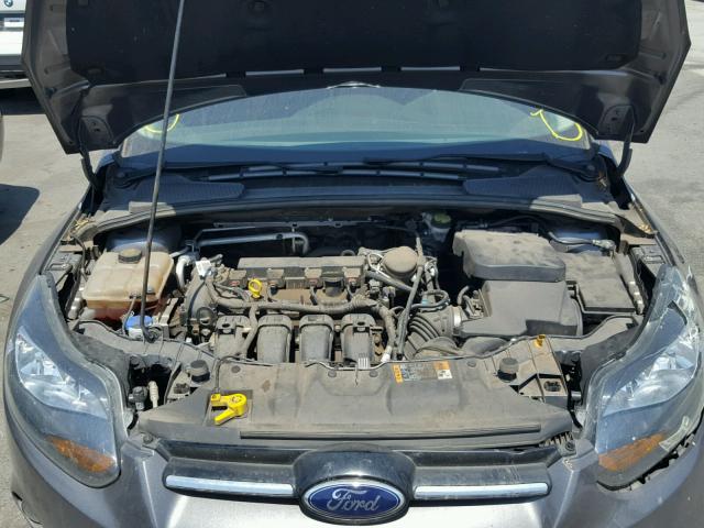 1FADP3J22EL342401 - 2014 FORD FOCUS TITA GRAY photo 7