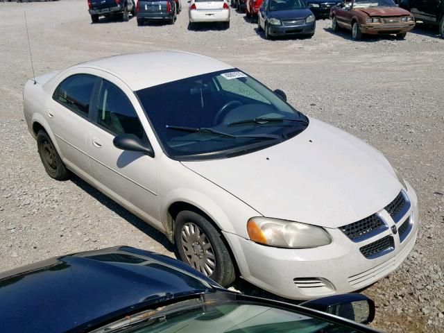 1B3EL46X45N547146 - 2005 DODGE STRATUS SX WHITE photo 1