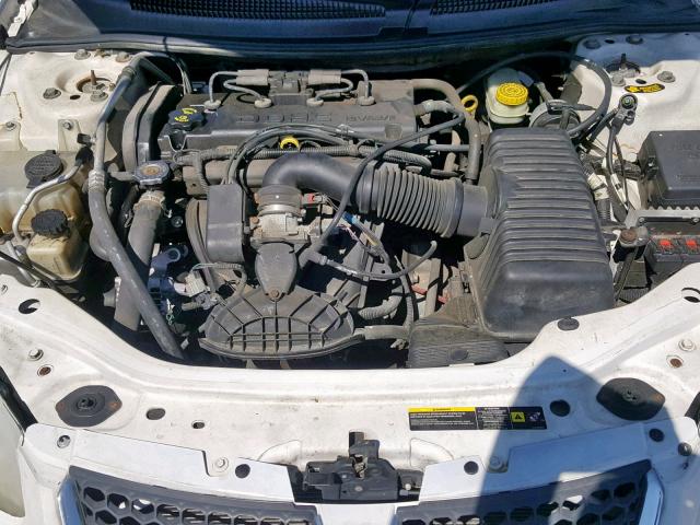 1B3EL46X45N547146 - 2005 DODGE STRATUS SX WHITE photo 7